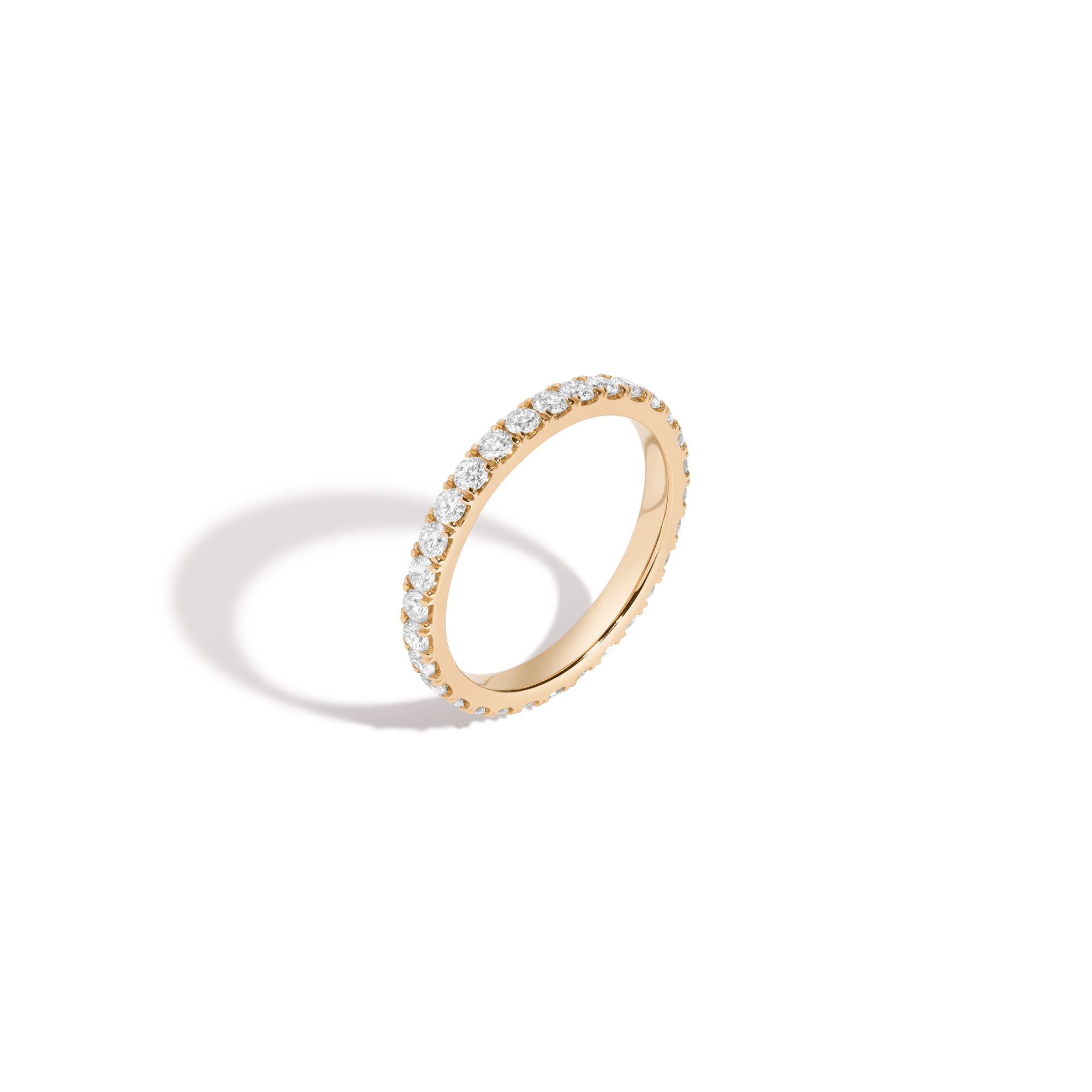 1ct Round Lab Grown Diamond Eternity Ring