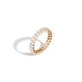 Oval Lab Grown Diamond Eternity Ring
