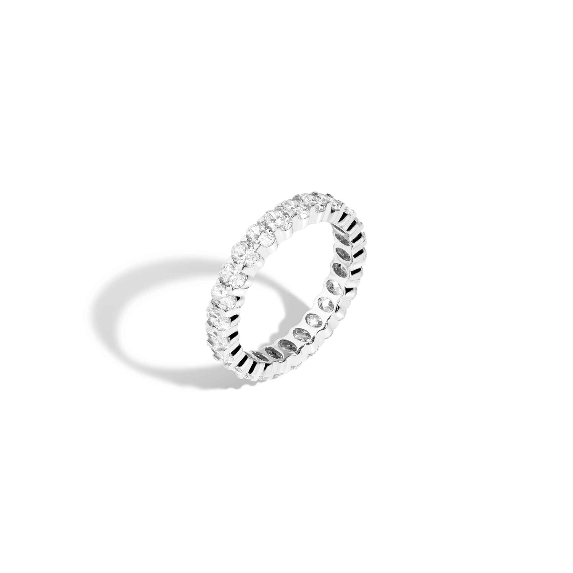 Oval Diamond Eternity Ring