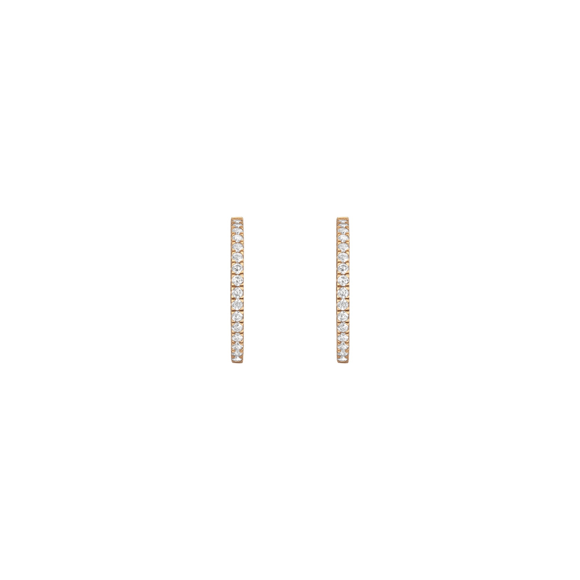 Lab Grown Diamond Hoop Earrings