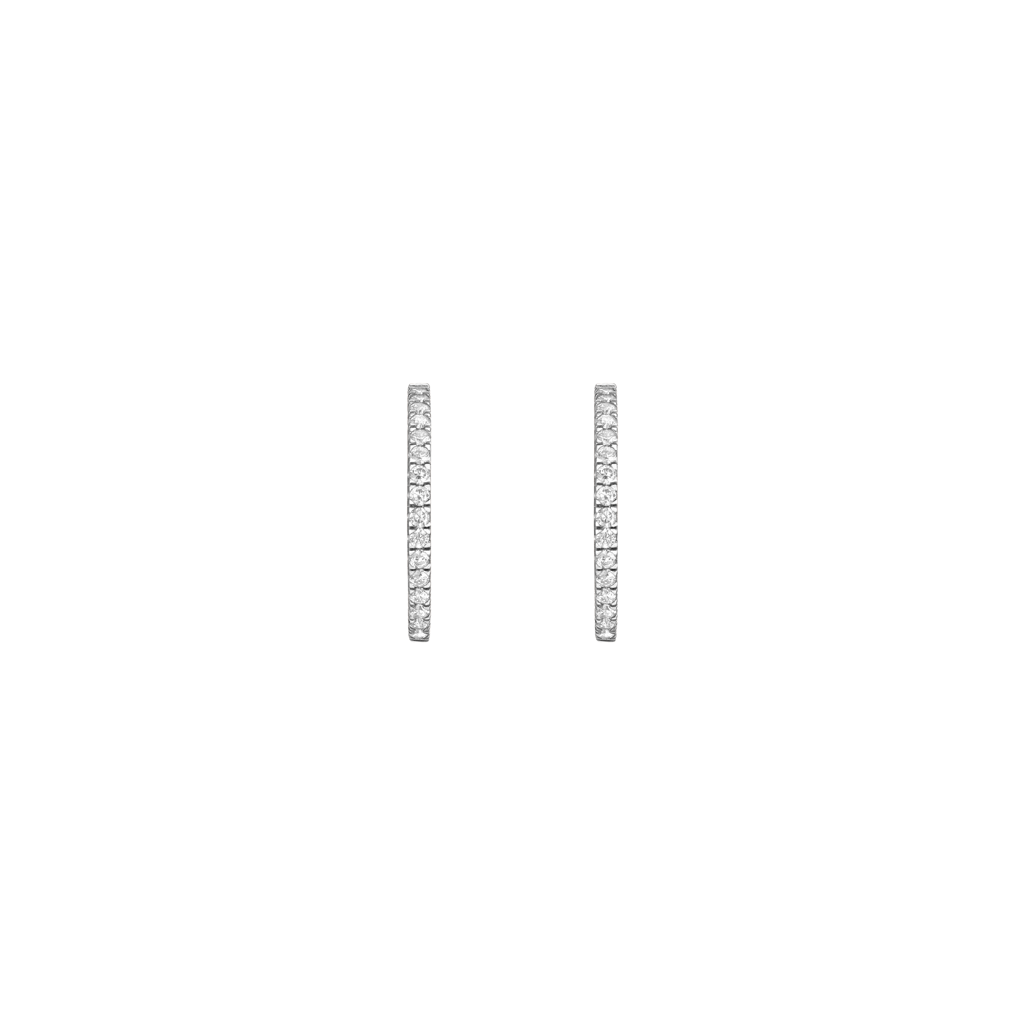 Lab Grown Diamond Hoop Earrings