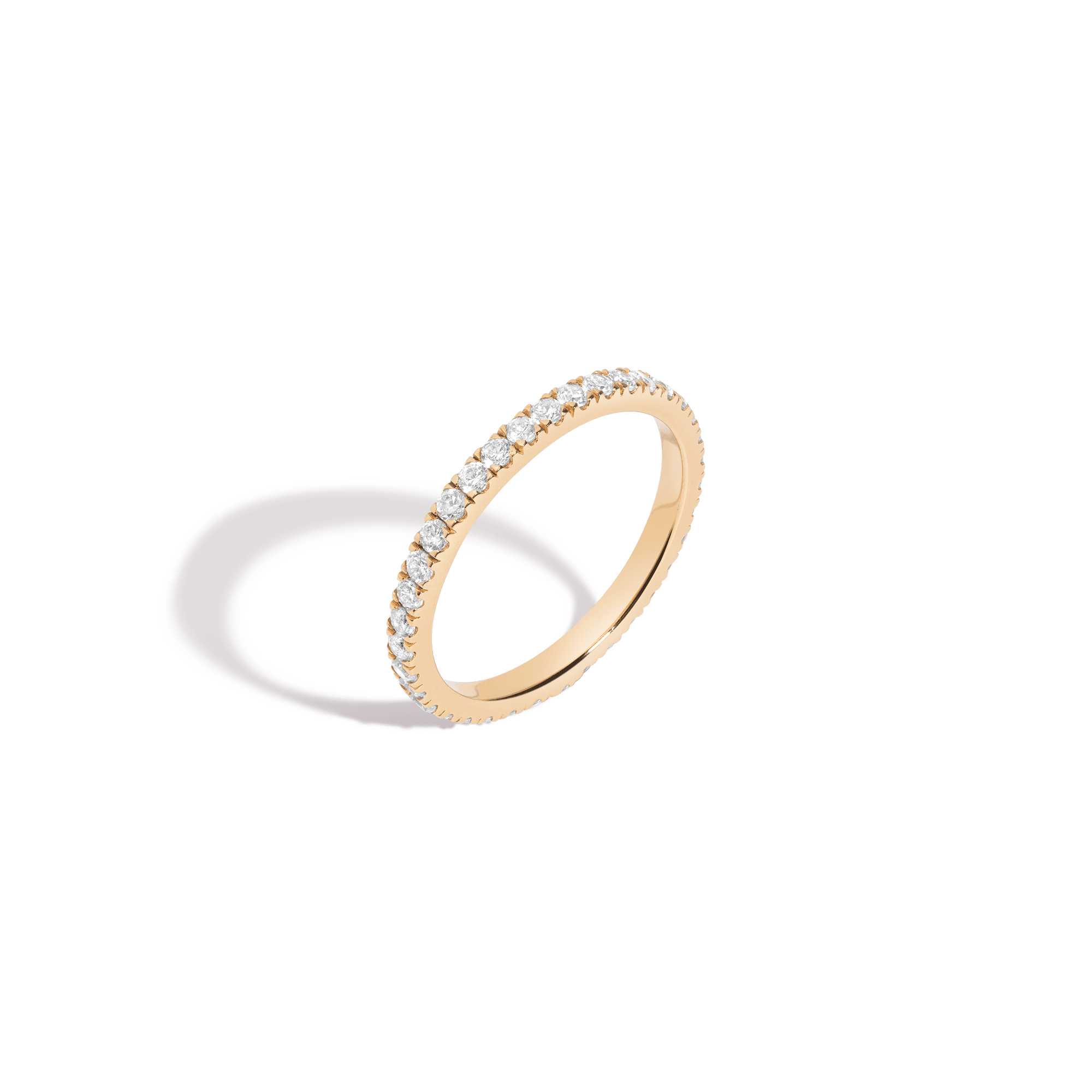 Pavé Lab Grown Diamond Eternity Ring - 0.75ct