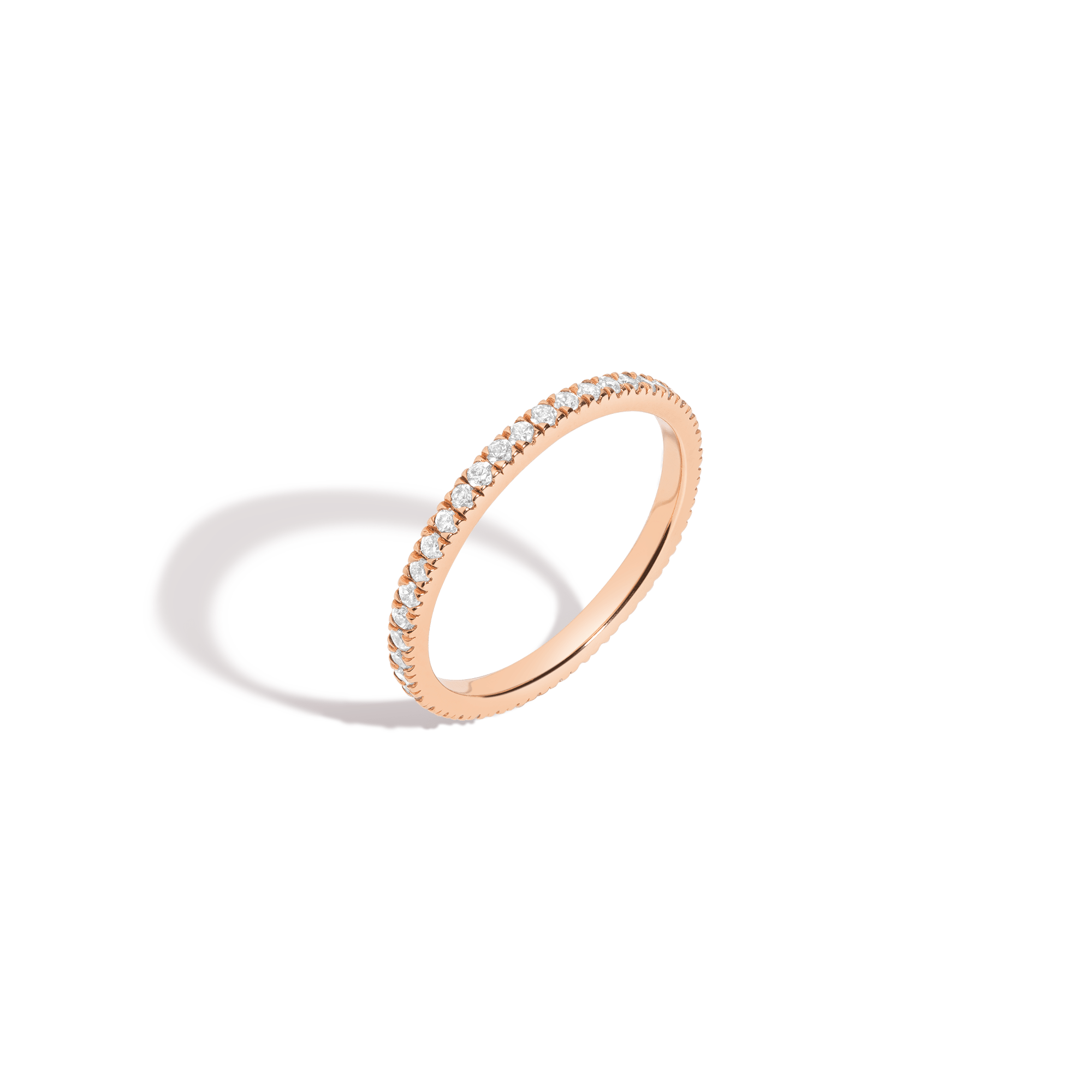 Pavé Lab Grown Diamond Eternity Ring
