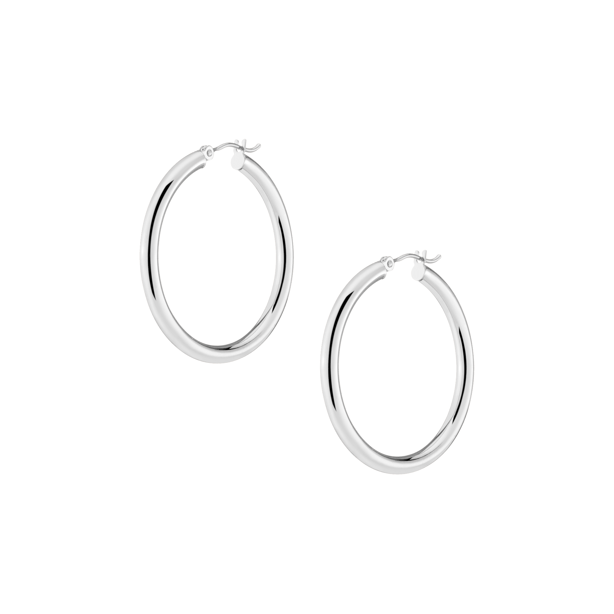Gold Hoop Earrings - 3mm