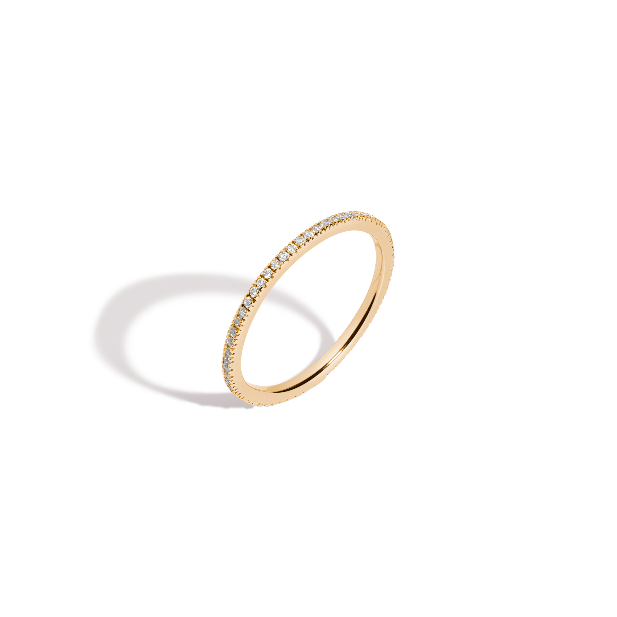 Pavé Lab Grown Diamond Eternity Ring