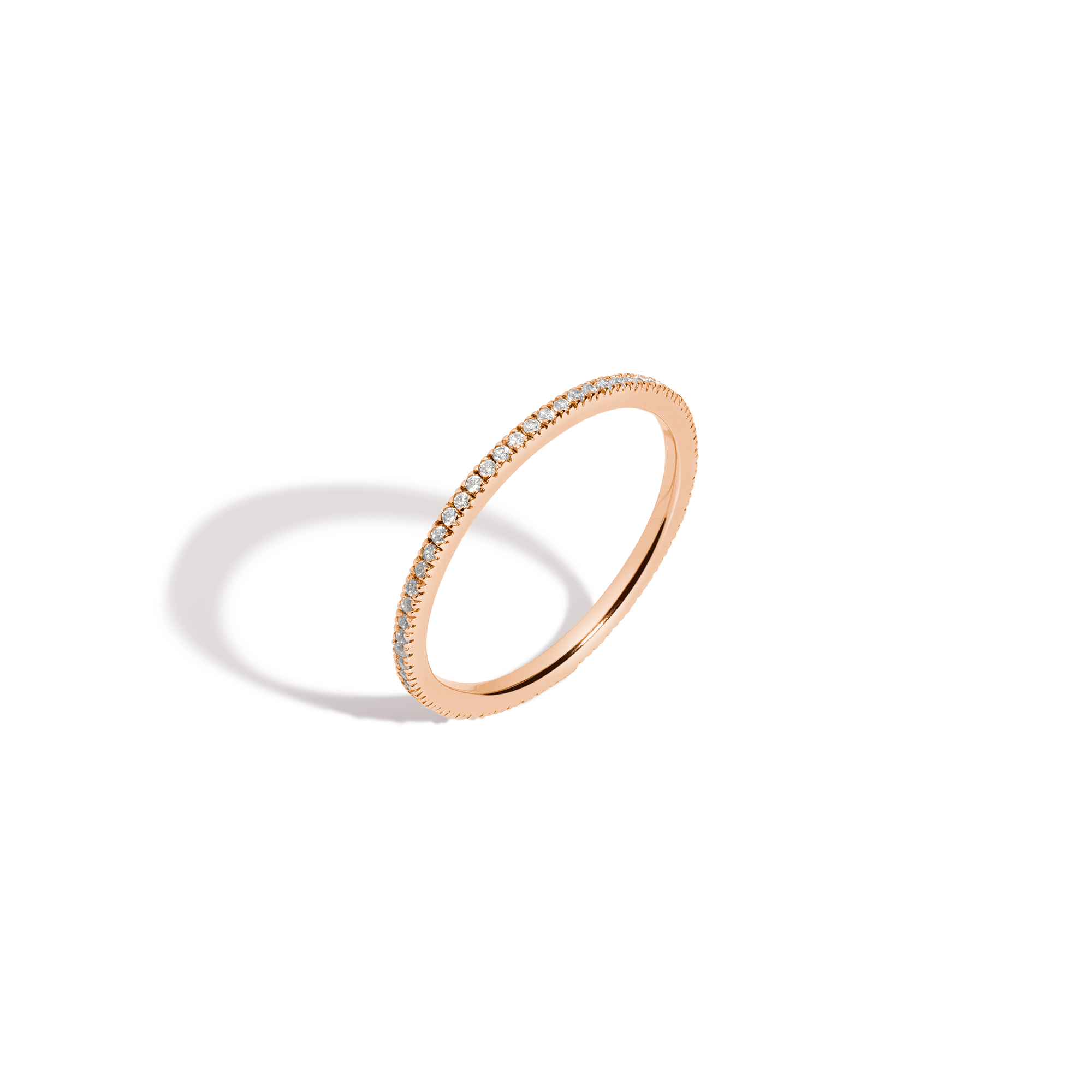 Pavé Lab Grown Diamond Eternity Ring
