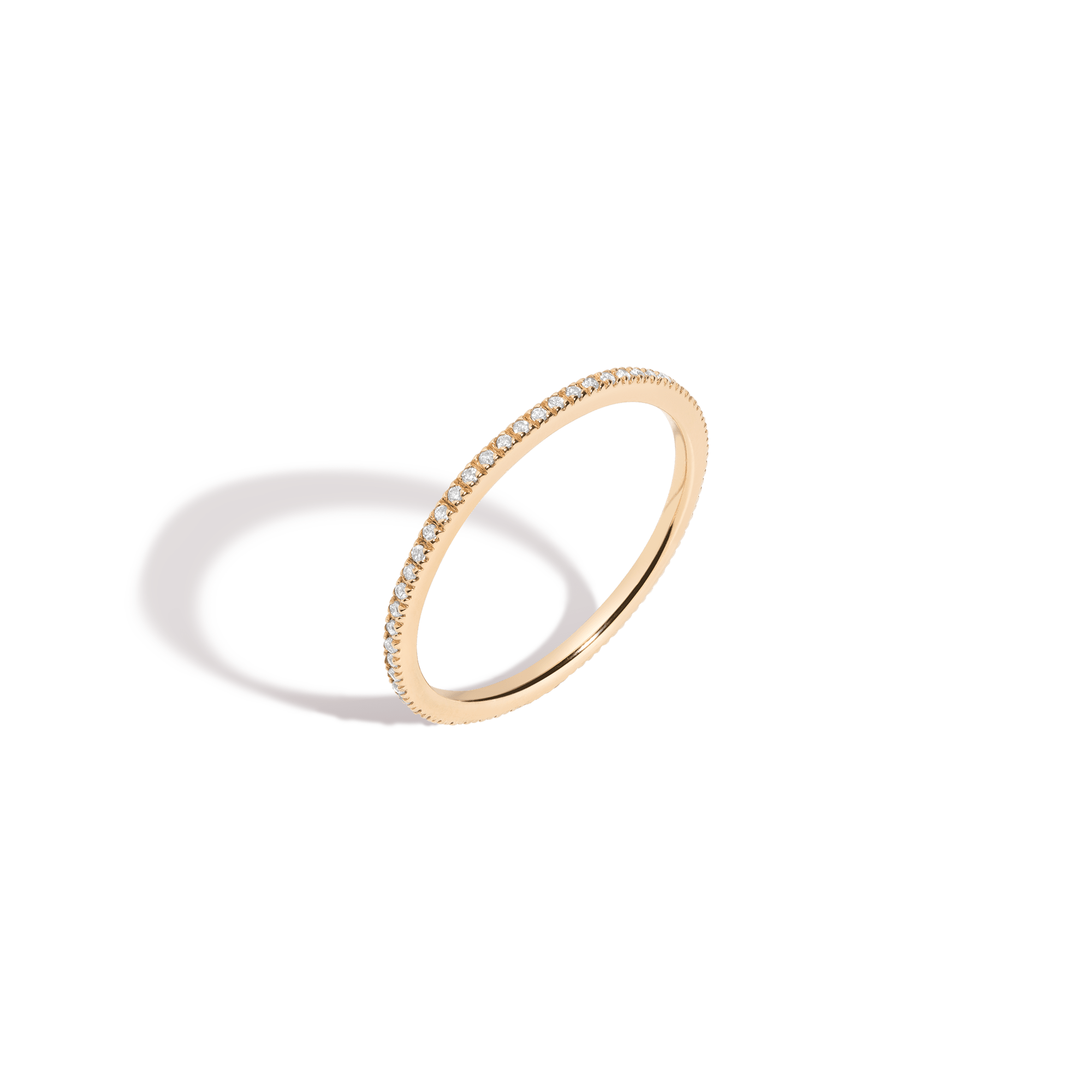 Pavé Lab Grown Diamond Eternity Ring