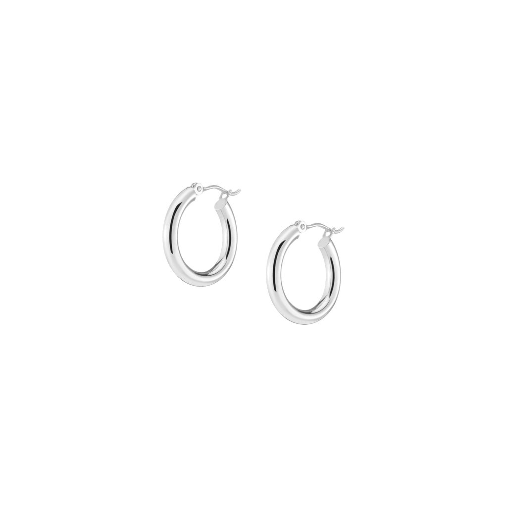 Gold Hoop Earrings - 3mm