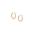 Gold Hoop Earrings - 3mm (20mm)