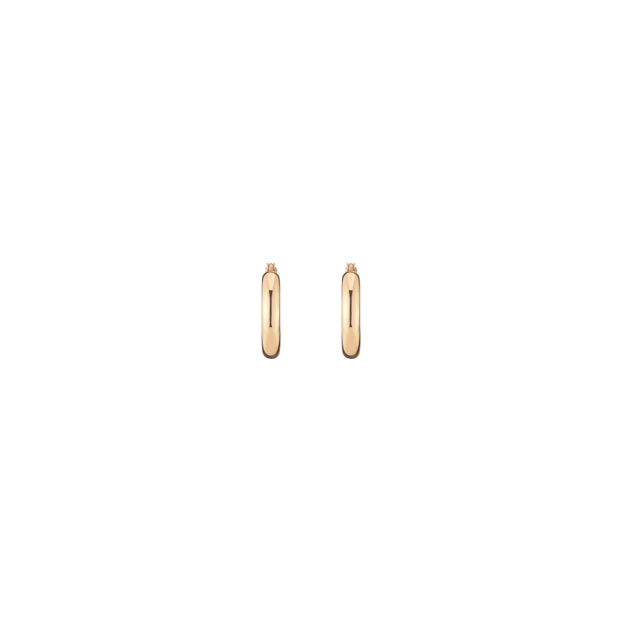 Gold Hoop Earrings - 3mm