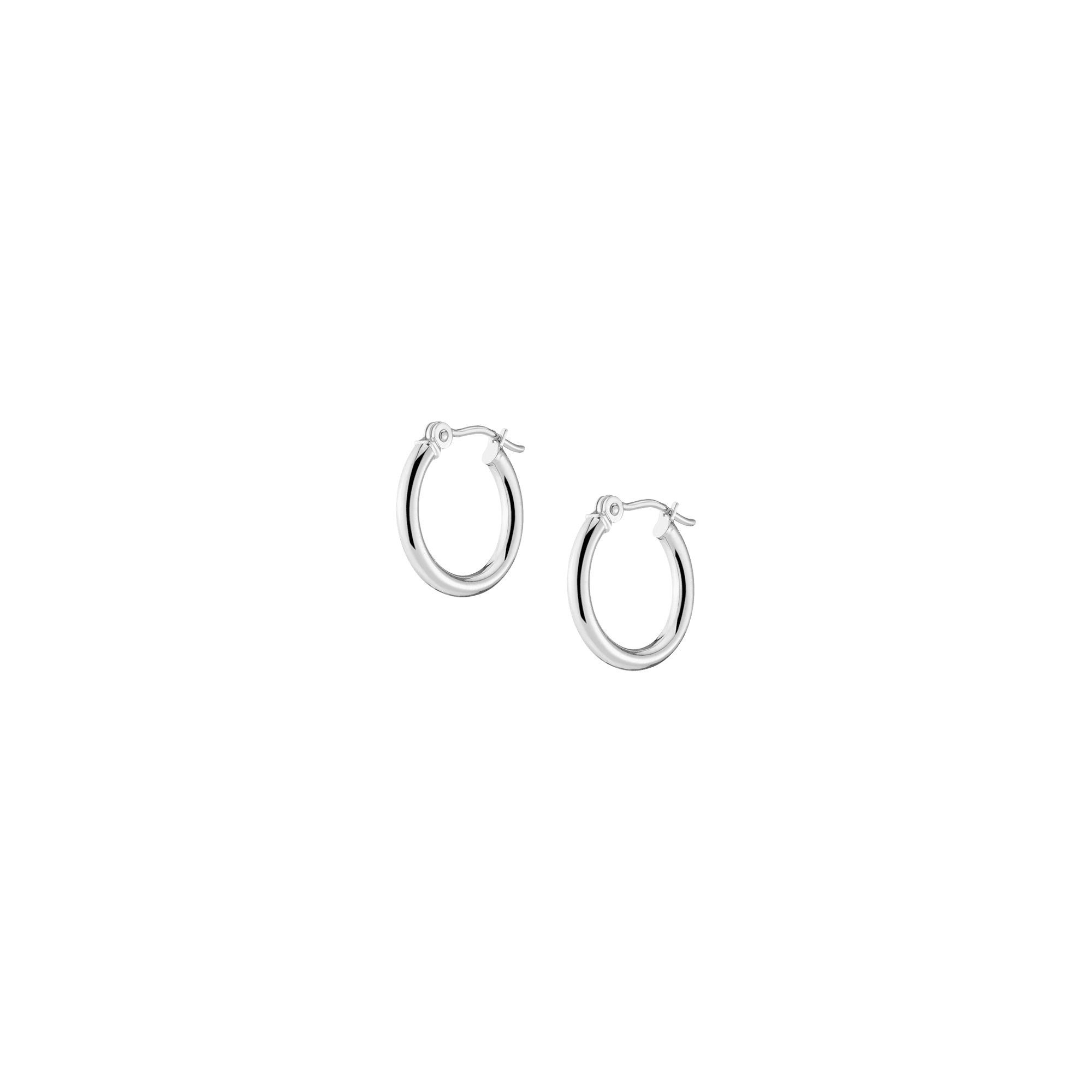 Gold Hoop Earrings - 2mm