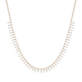 Aurate x Frye: Marquise Fringe Necklace