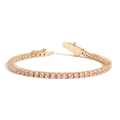 Lab Grown Morganite Tennis Bracelet