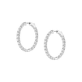 4ct Luxury Lab Grown Diamond Hoops