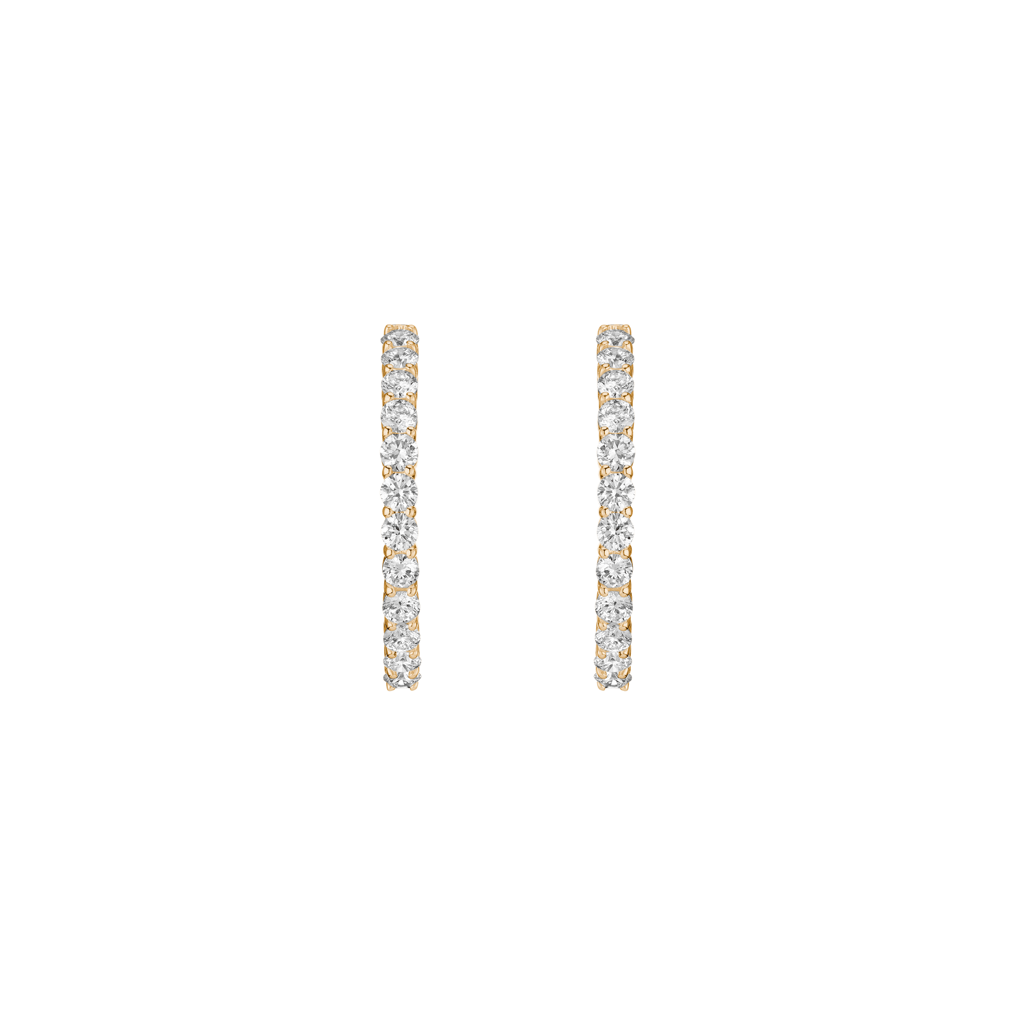 4ct Luxury Lab Grown Diamond Hoops