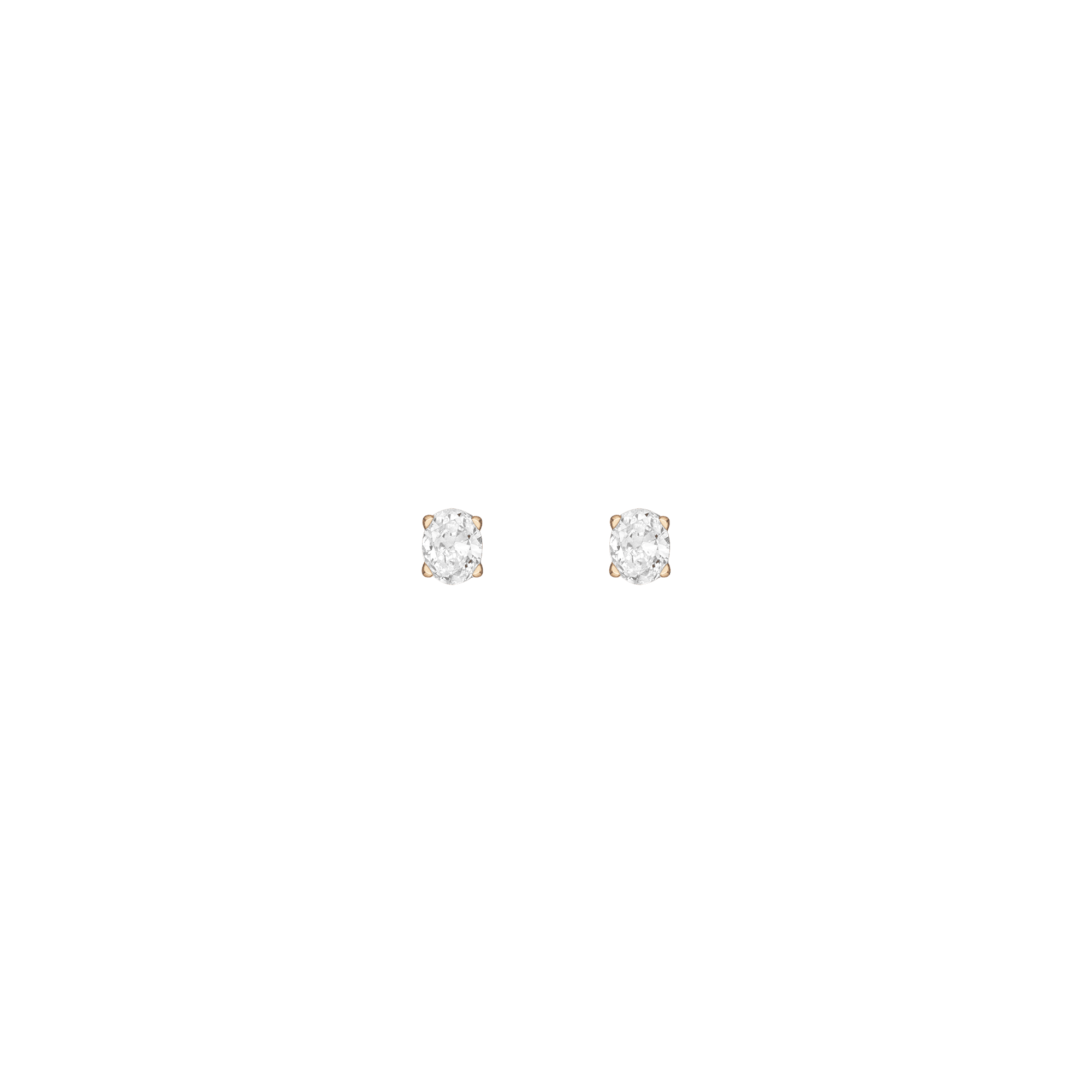 Oval Lab Grown Diamond Studs