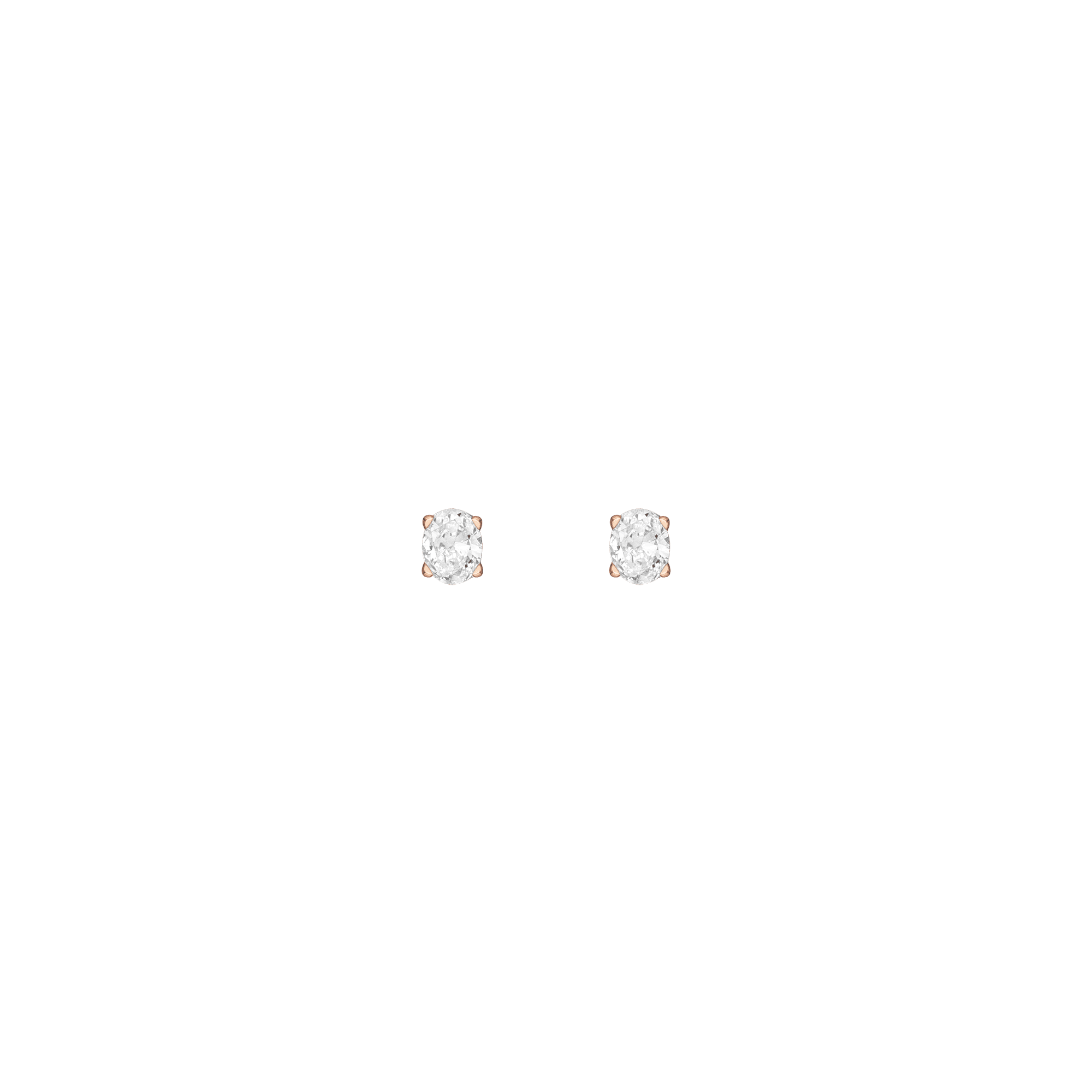 Oval Lab Grown Diamond Studs