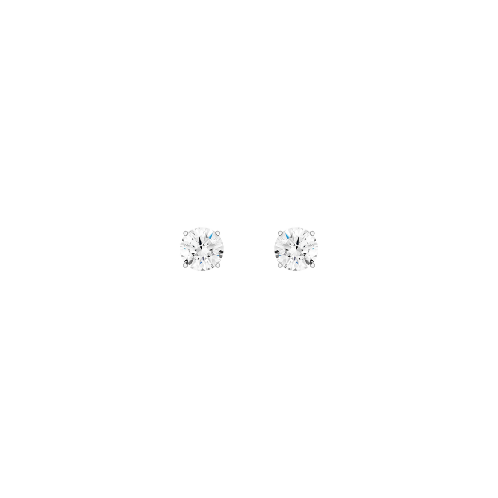 Luxury Round Lab Grown Diamond Studs