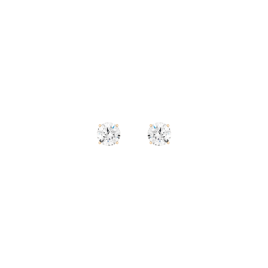Luxury Round Lab Grown Diamond Studs