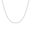 Petite Lab Grown Diamond Tennis Necklace