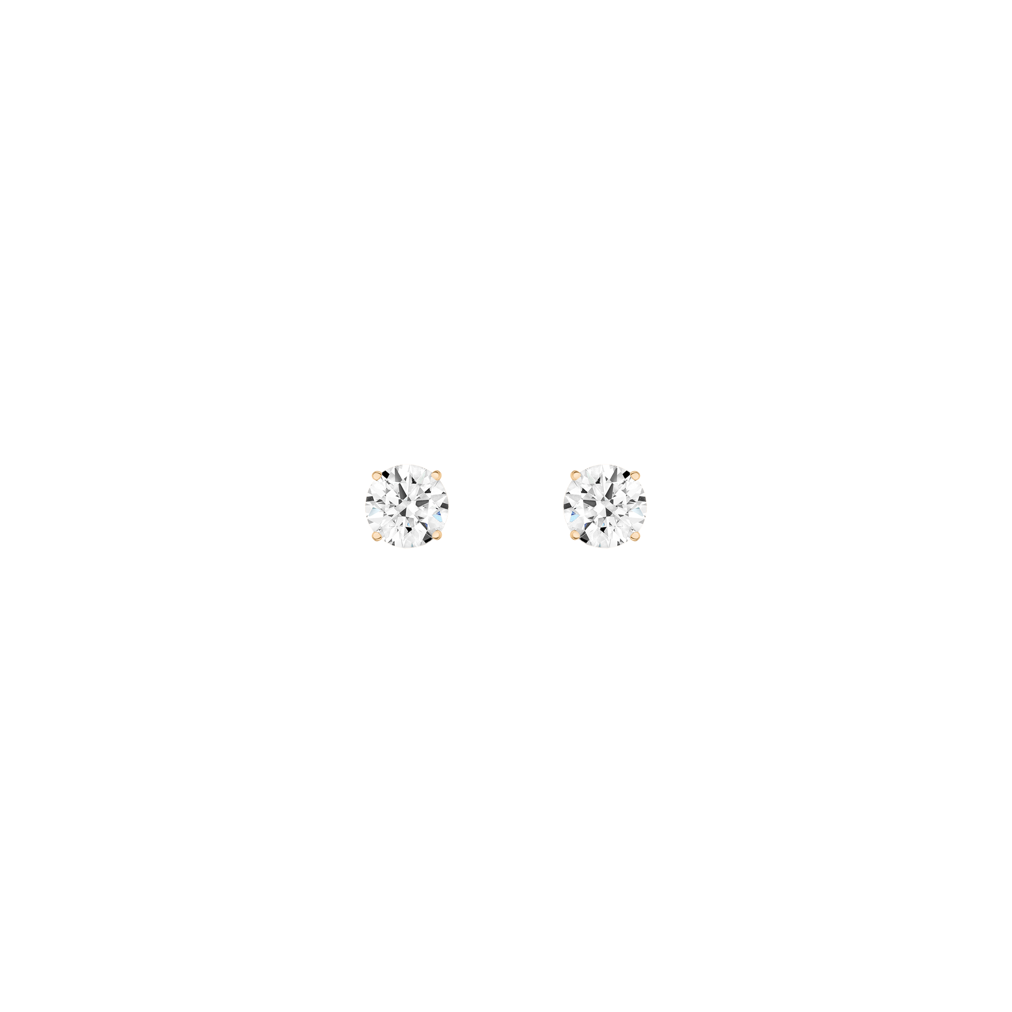 Luxury Round Lab Grown Diamond Studs