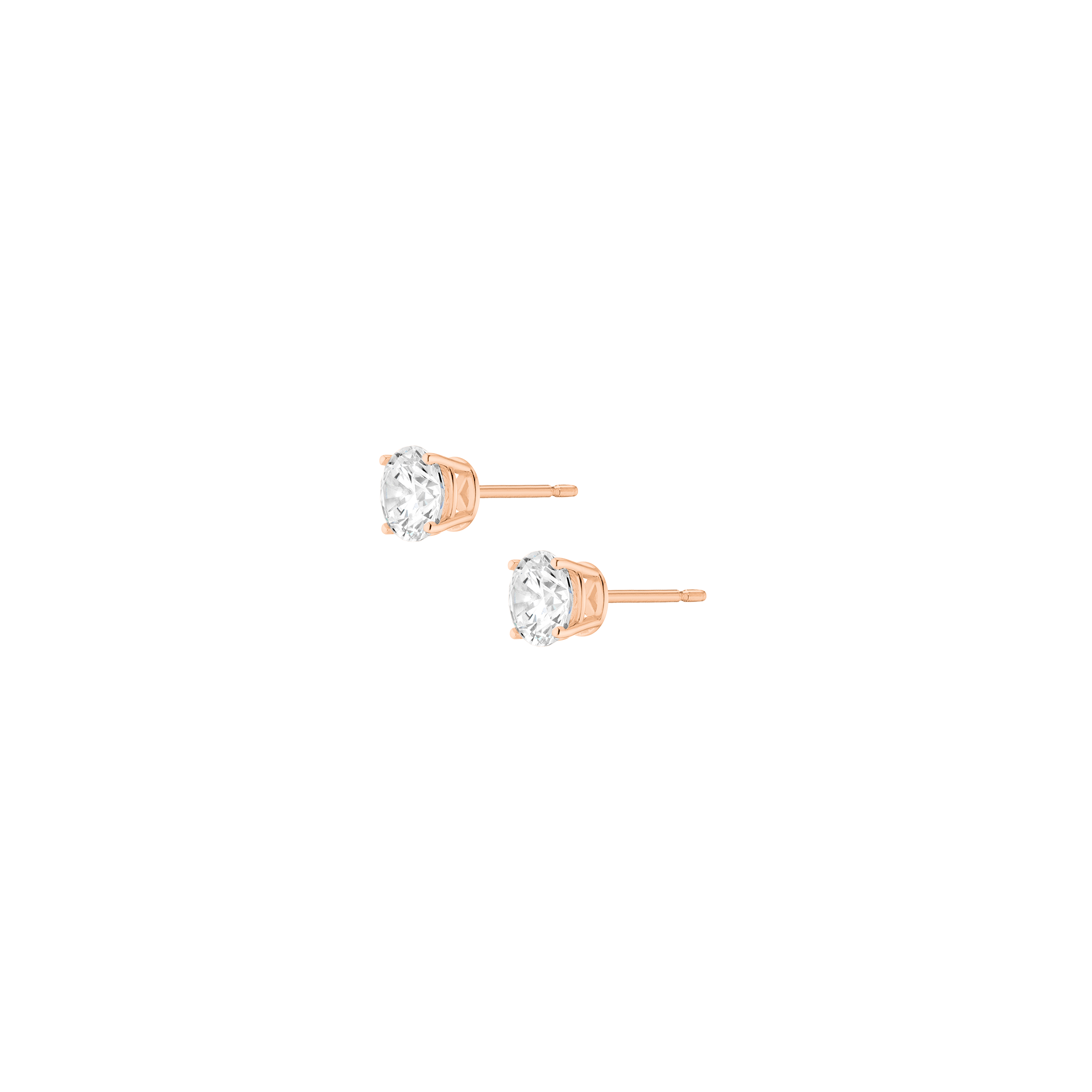 Luxury Round Lab Grown Diamond Studs