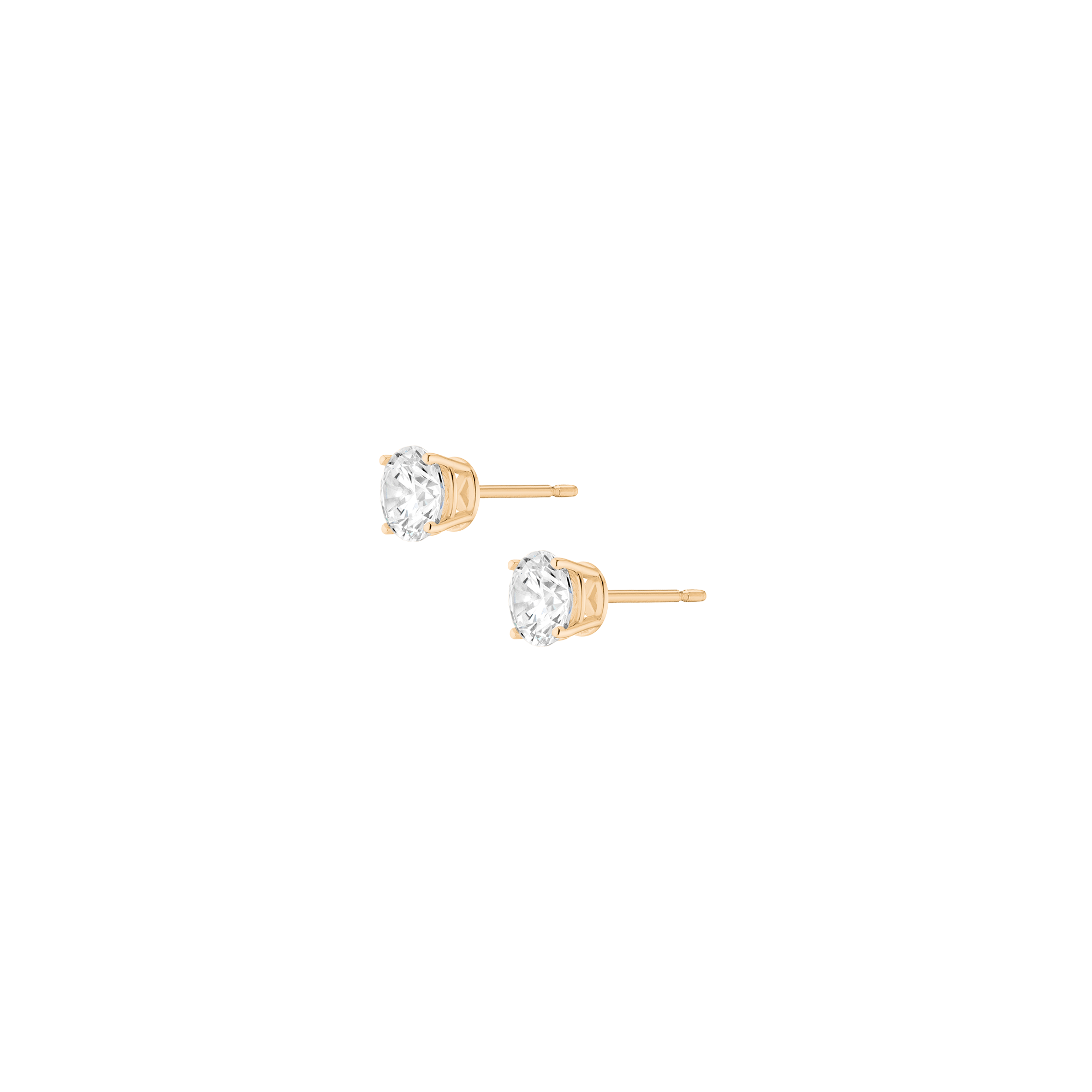 Luxury Round Lab Grown Diamond Studs