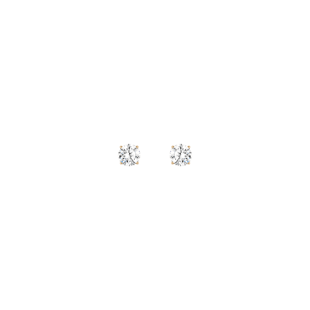 Luxury Round Lab Grown Diamond Studs