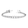 Lab Grown Diamond Graduated Modern Tennis Bracelet