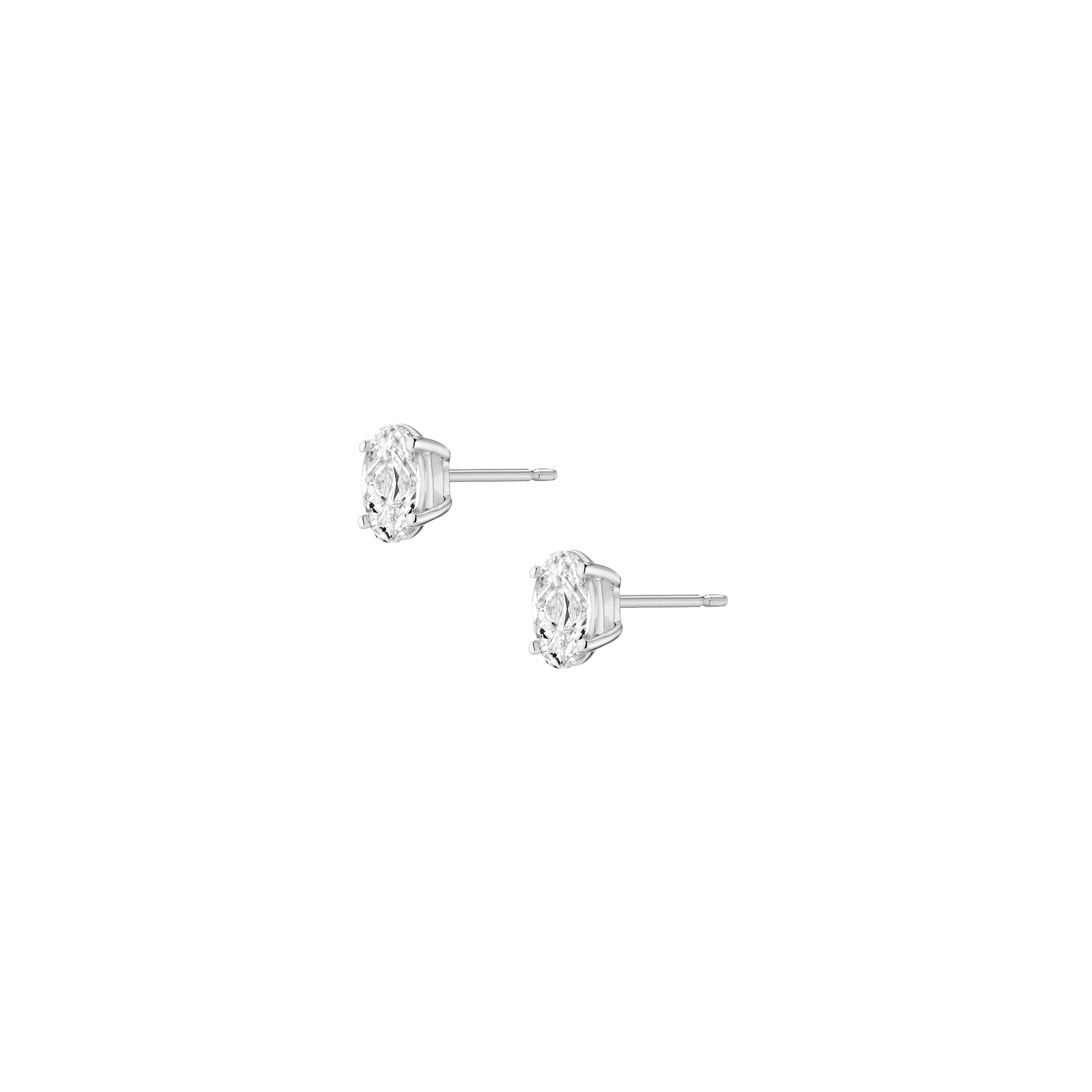 Luxury Oval Lab Grown Diamond Studs