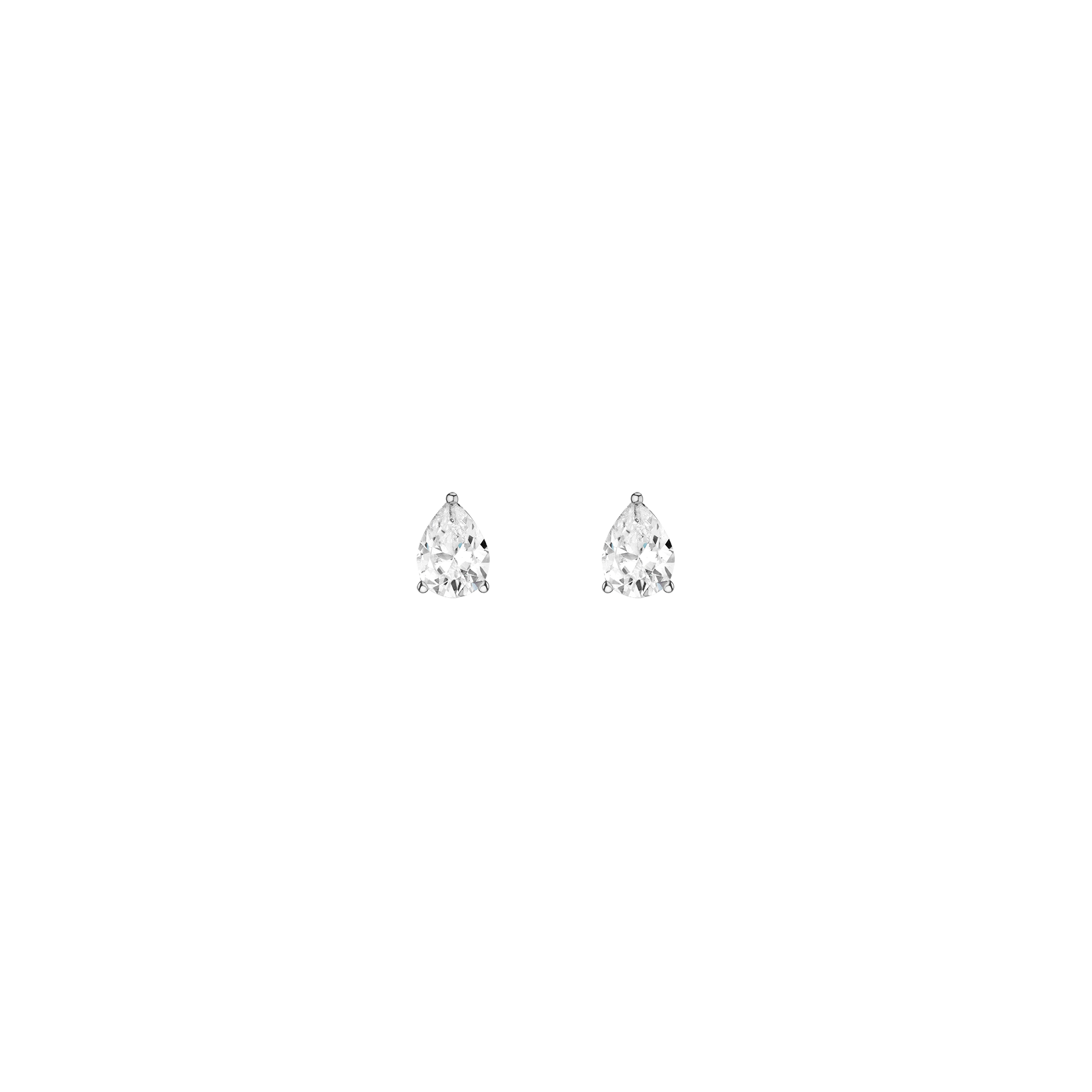 Luxury Pear Lab Grown Diamond Studs