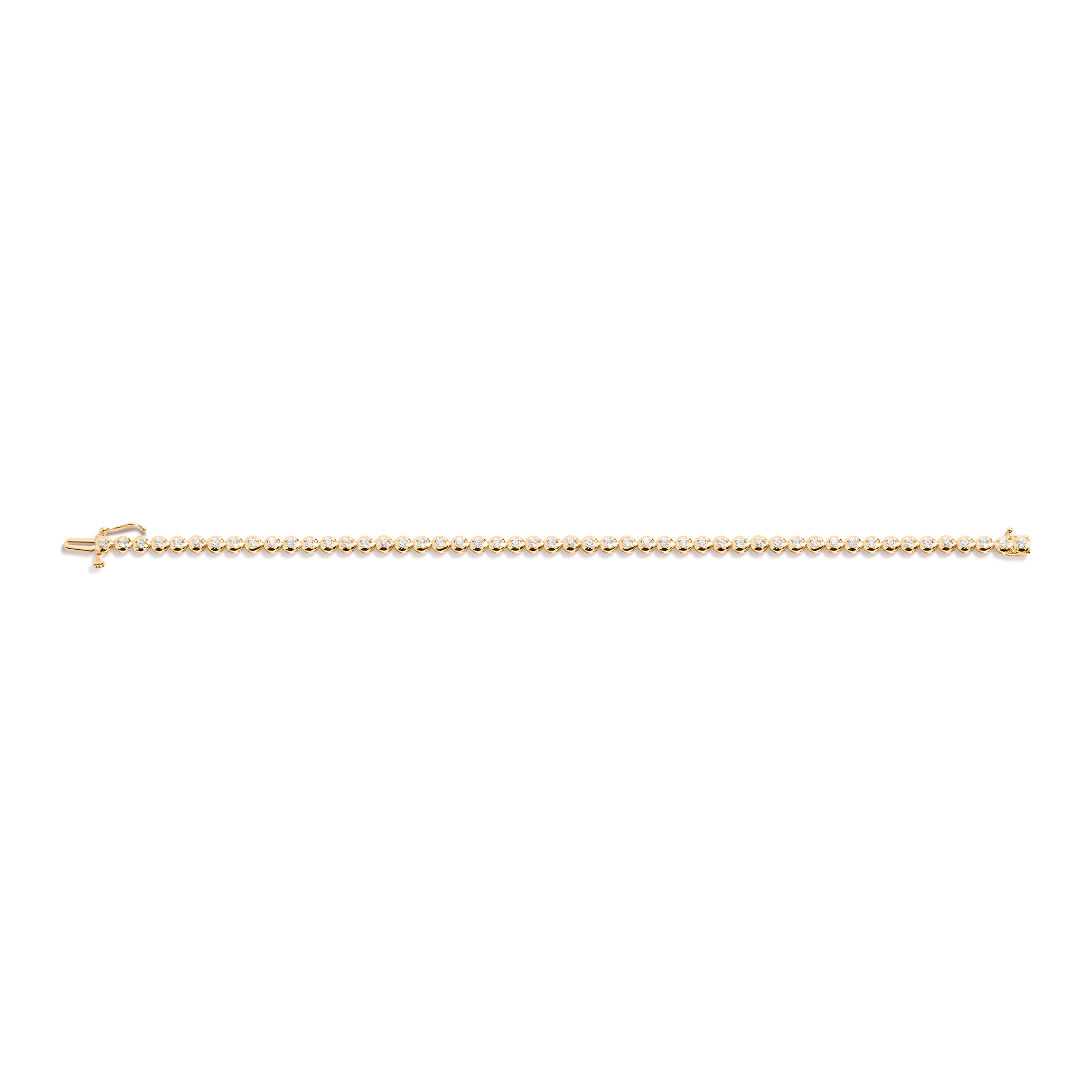 Mini Lab Grown Diamond Tennis Bracelet