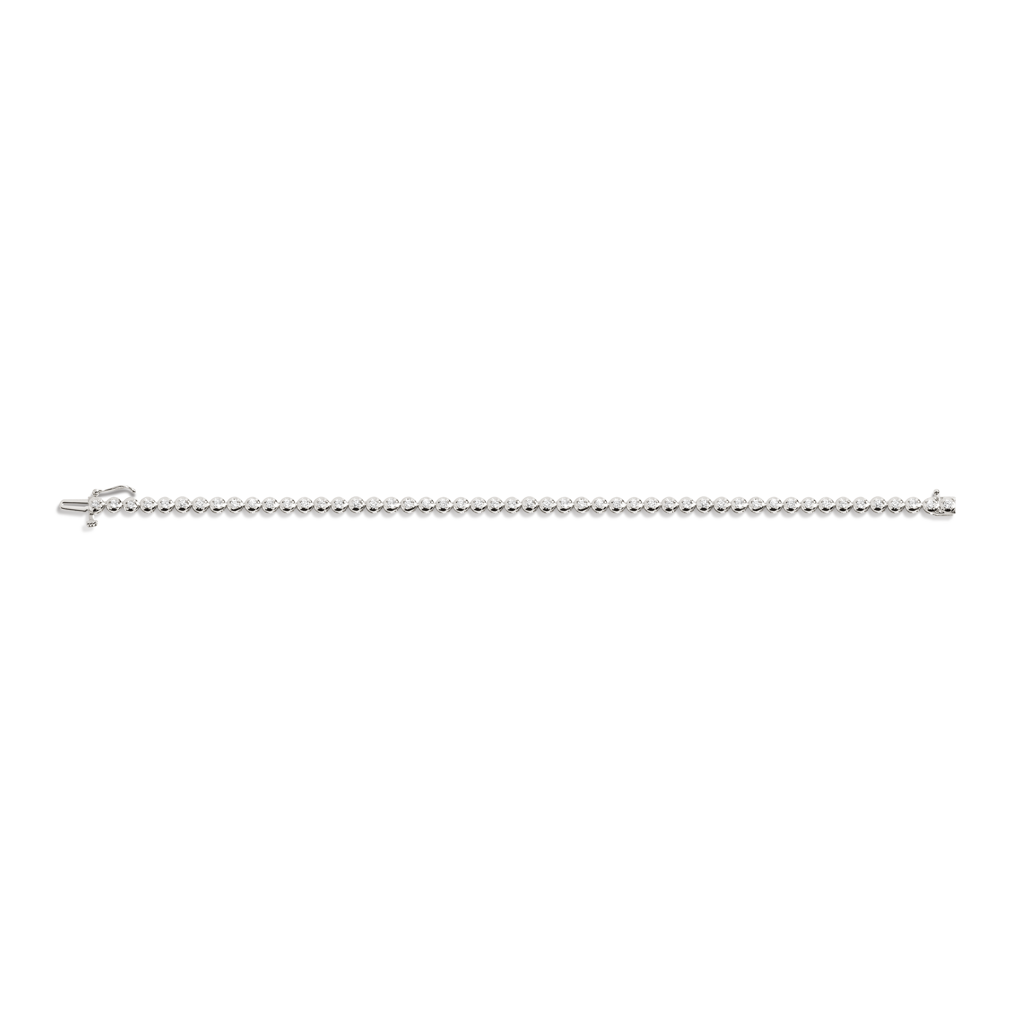 Mini Lab Grown Diamond Tennis Bracelet