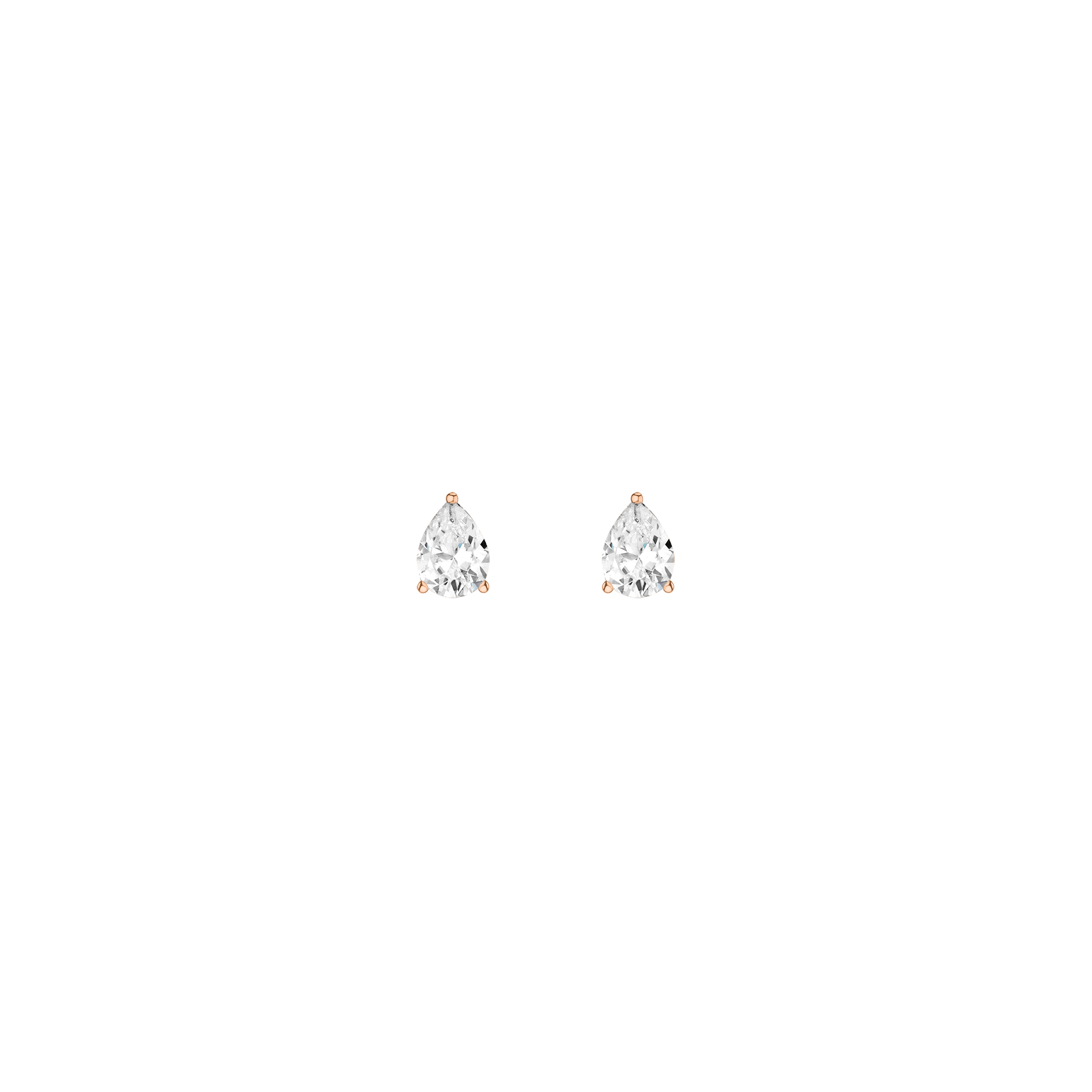 Luxury Pear Lab Grown Diamond Studs