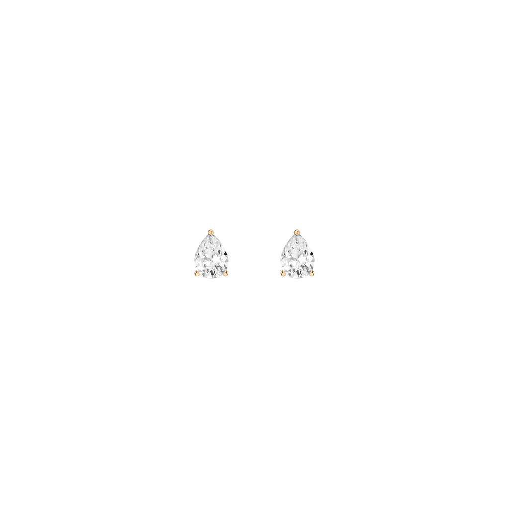 Luxury Pear Lab Grown Diamond Studs