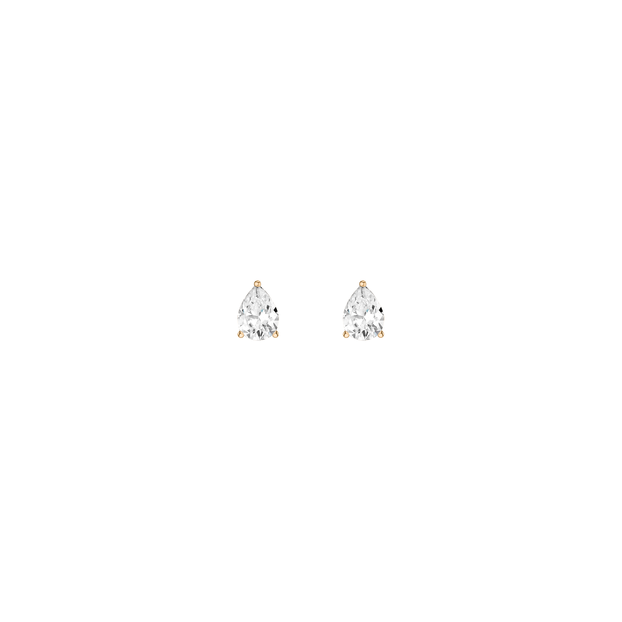Luxury Pear Lab Grown Diamond Studs