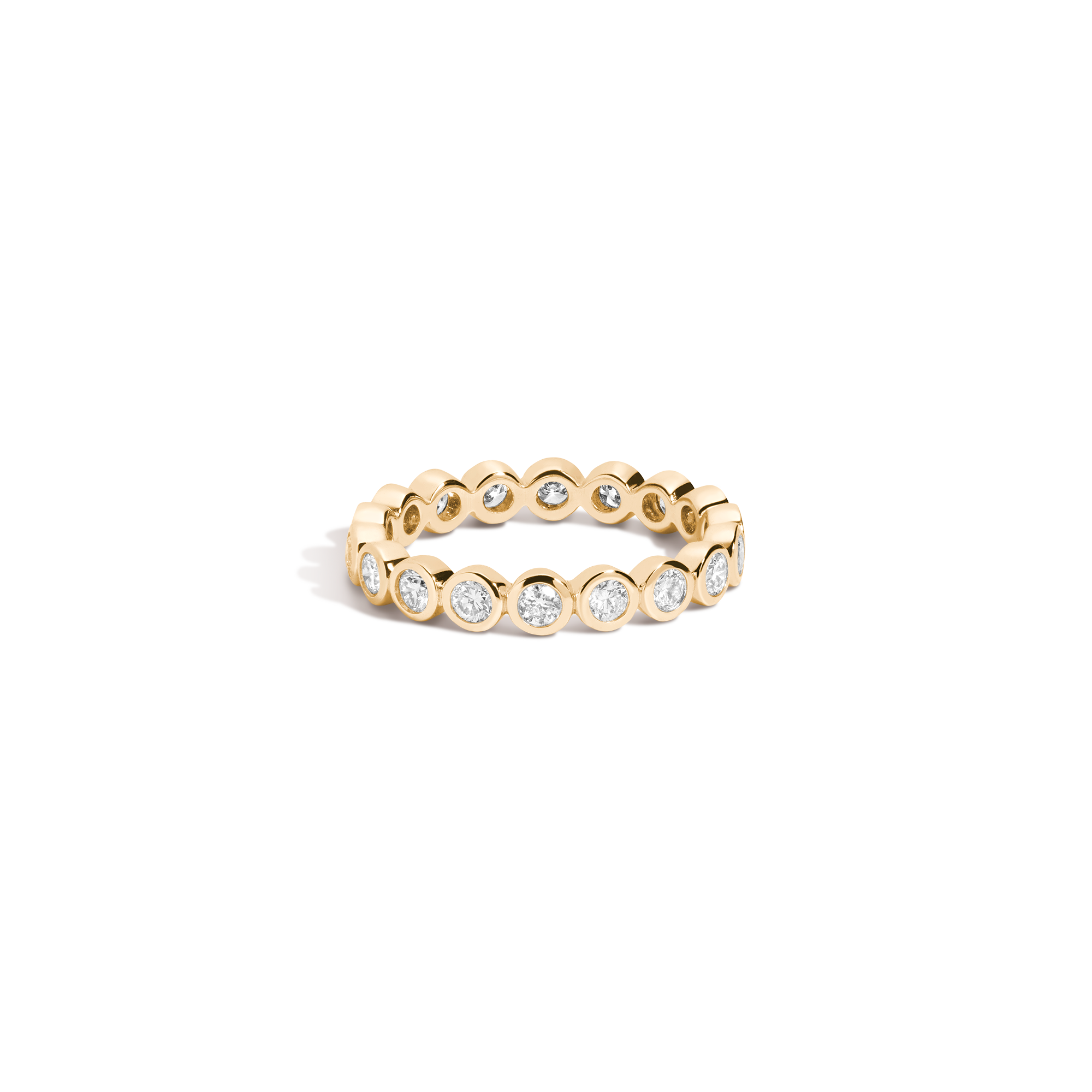 Lab Grown Diamond Bezel Eternity Ring