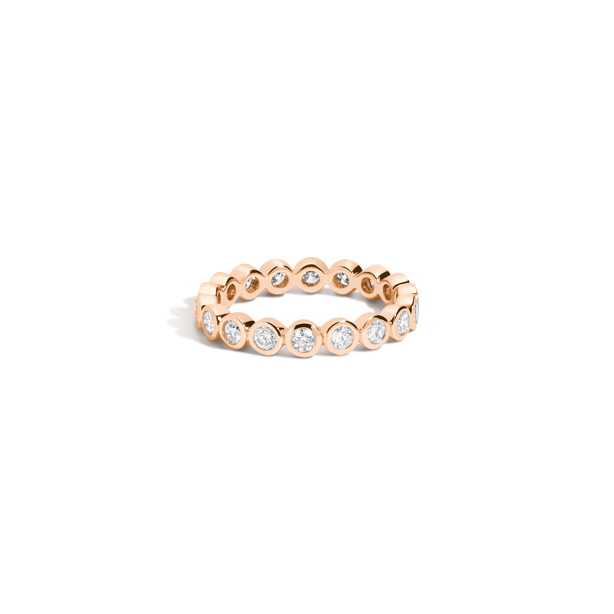 Lab Grown Diamond Bezel Eternity Ring