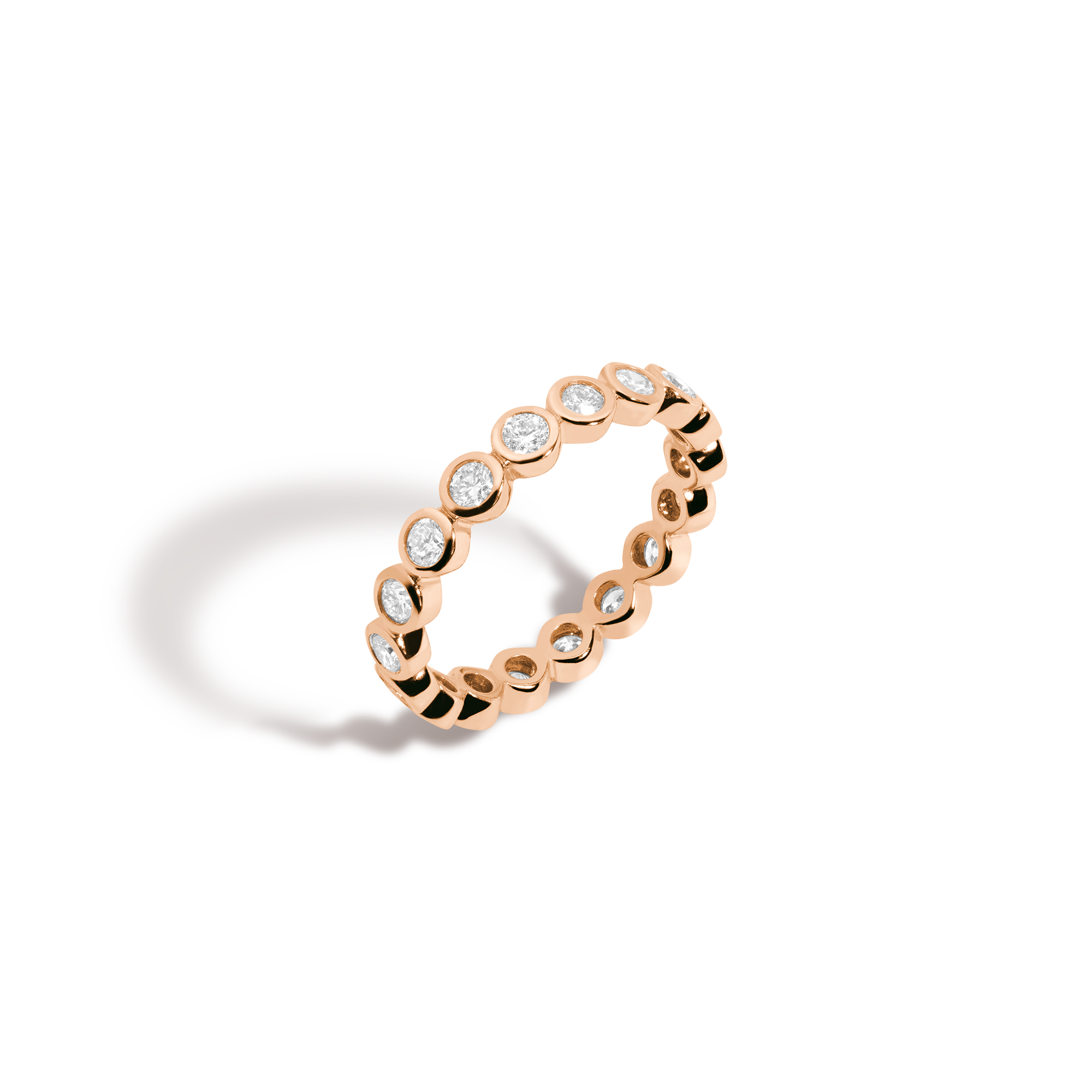 Lab Grown Diamond Bezel Eternity Ring