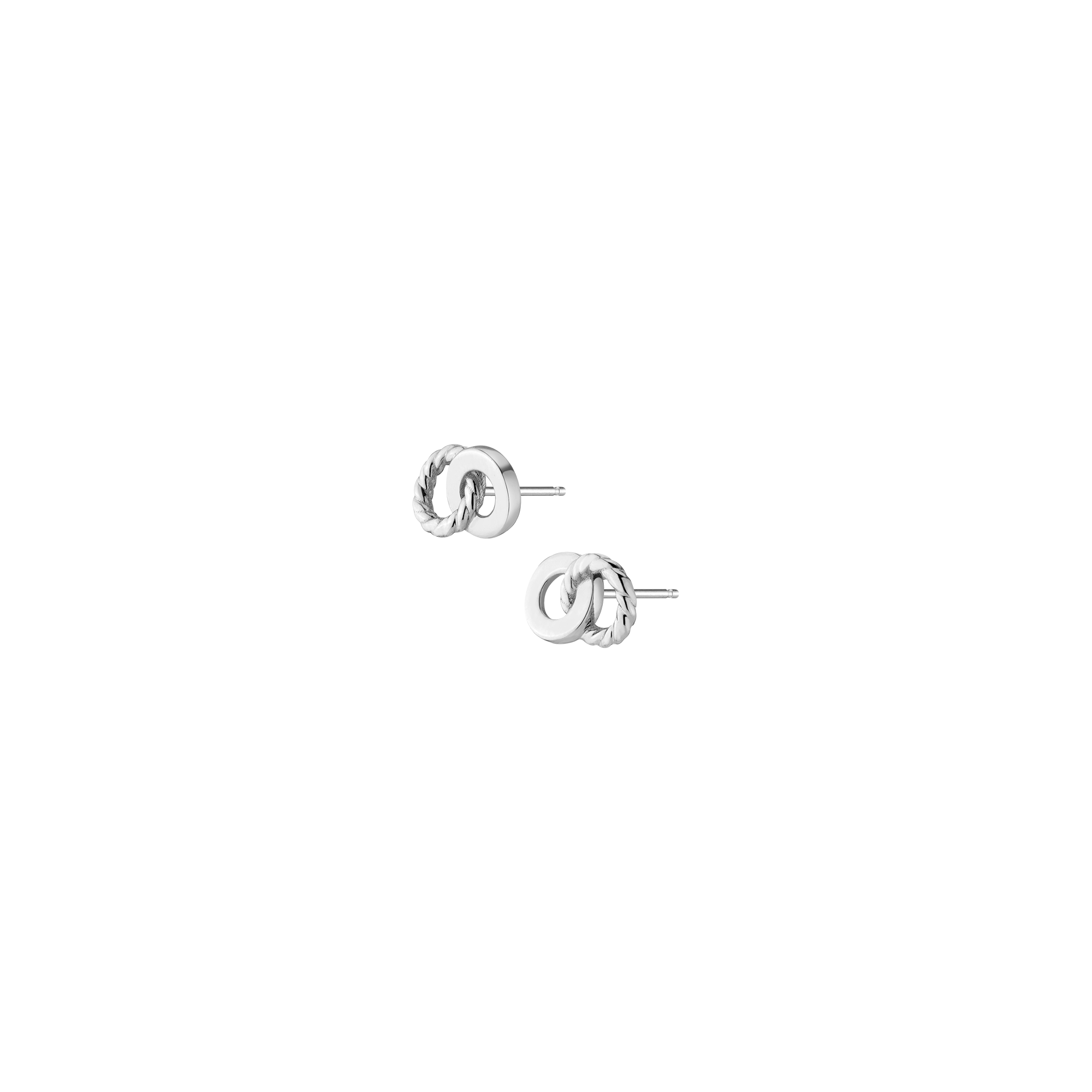 Twist Connection Stud Earrings
