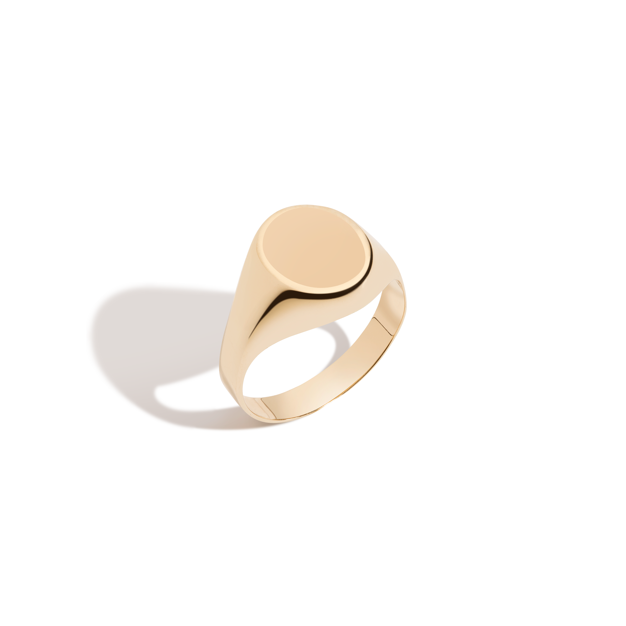 Round Signet Ring