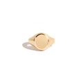 Round Signet Ring