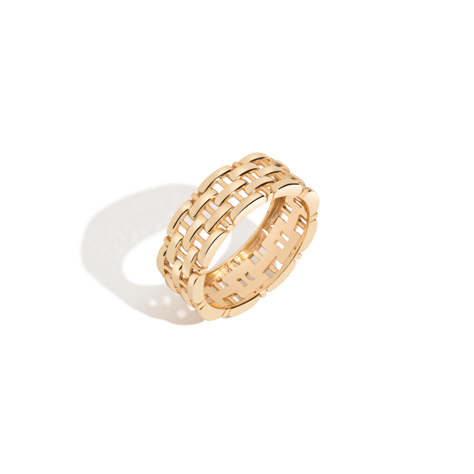 Mini Panther Chain Link Ring