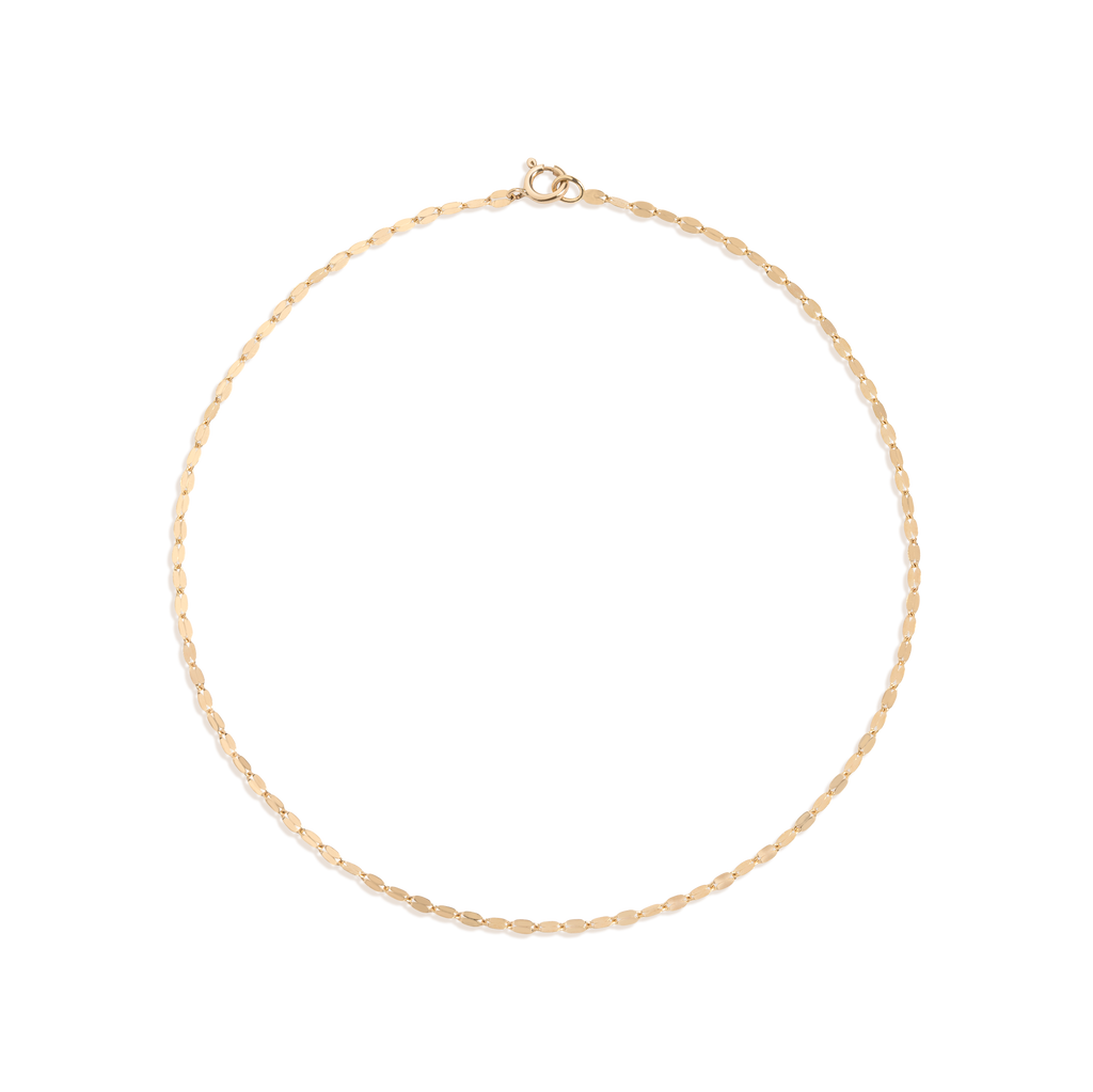 Flat Valentino Chain Anklet