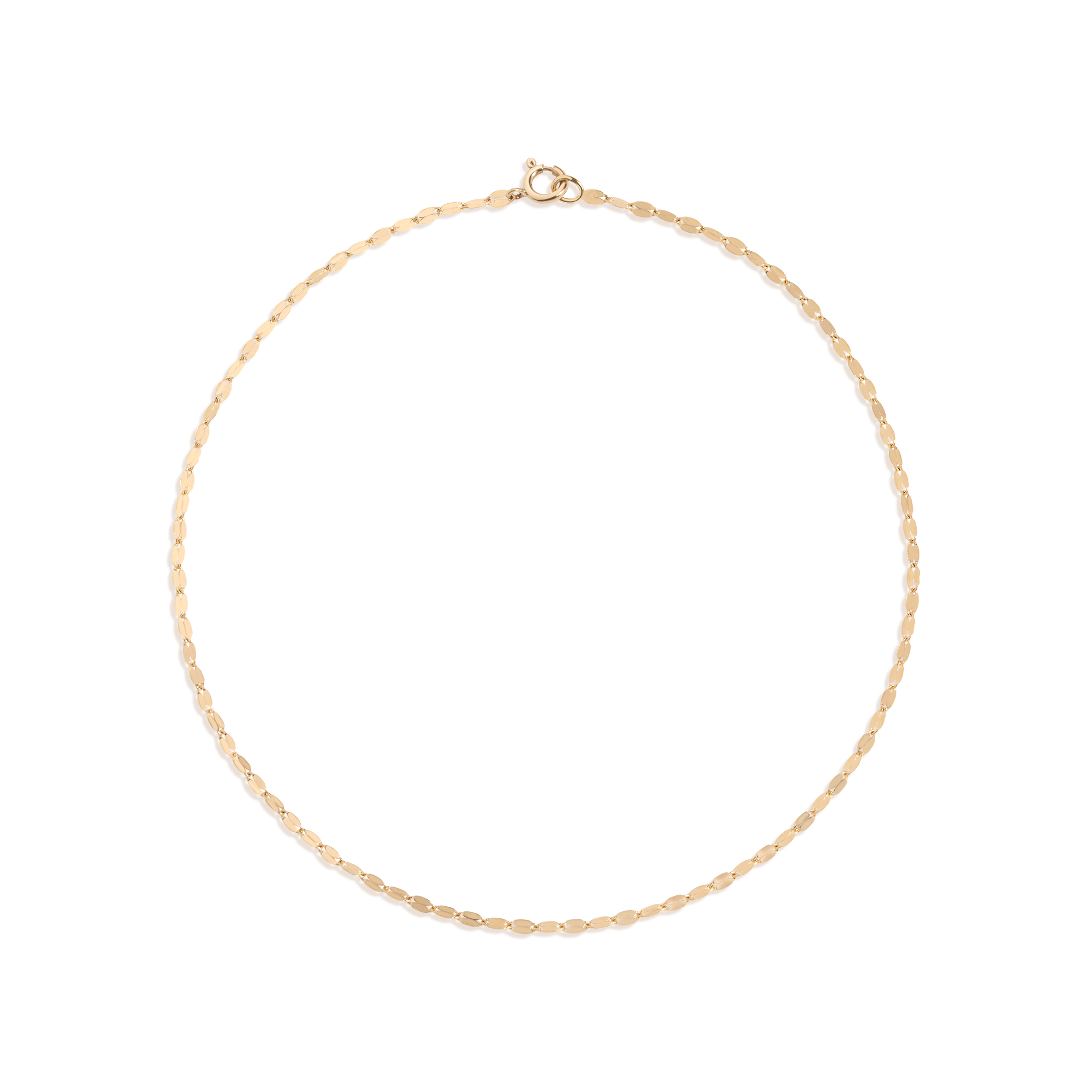 Flat Valentino Chain Anklet