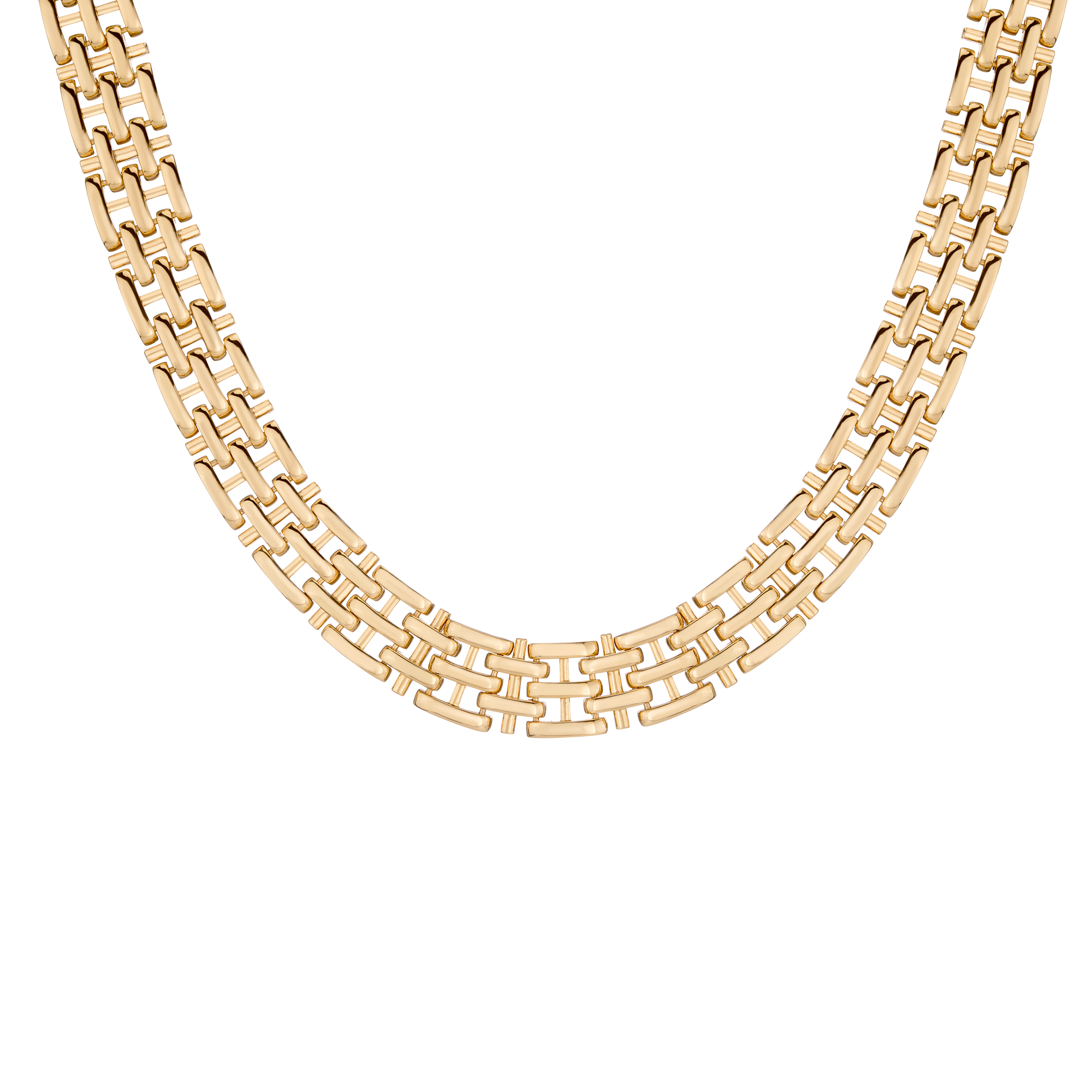 Panther Chain Link Necklace