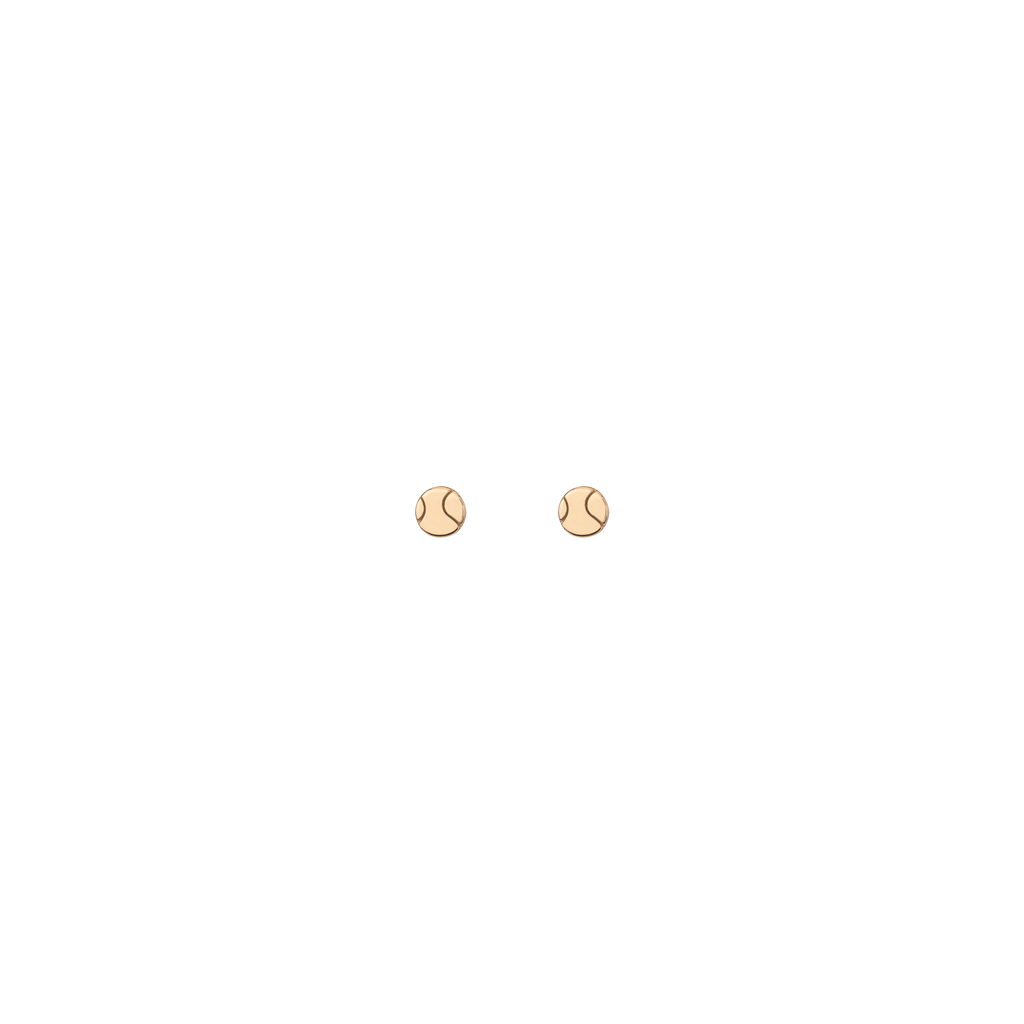 Aurate x Wilson: Tennis Ball Stud Earrings