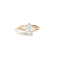 2ct Pear Lab Grown Diamond Solitaire Ring