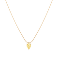 Aurate x Marilyn Monroe: Lab Grown Yellow Canary Pendant Necklace