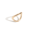 Gold Floating Ring